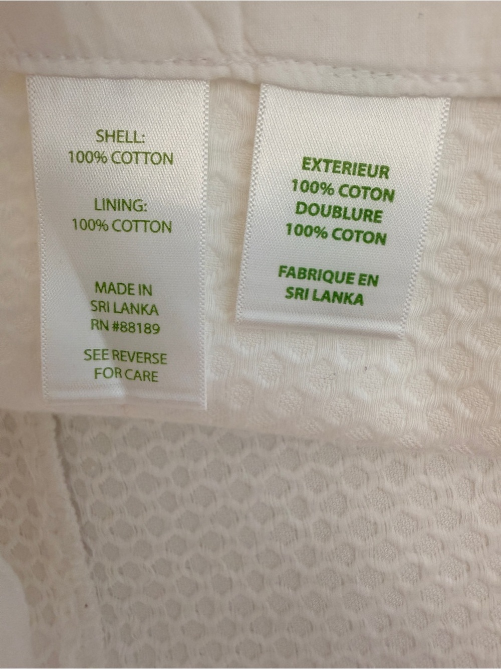 Lilly Pulitzer White Textured Cotton Skort Size 4 - Picture 3 of 9